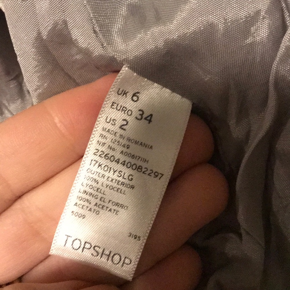 Topshop Gray Jacket - image 7